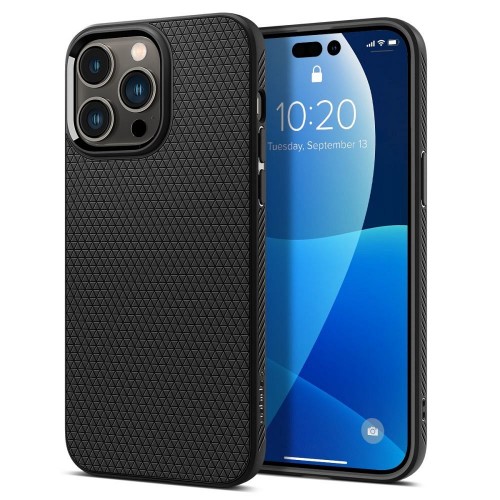 ΘΗΚΗ ΓΙΑ APPLE IPHONE 14 PRO MAX SPIGEN LIQUID AIR MATTE BLACK ACS04813