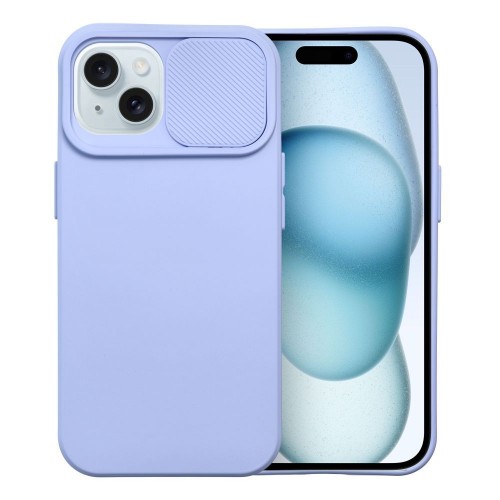 ΘΗΚΗ ΓΙΑ APPLE IPHONE 15 SLIDE LAVENDER