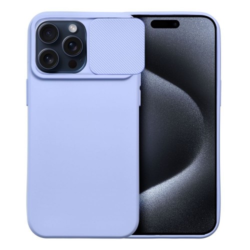 ΘΗΚΗ ΓΙΑ APPLE IPHONE 15 PRO MAX SLIDE LAVENDER