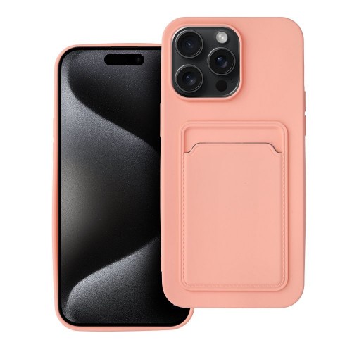 ΘΗΚΗ ΓΙΑ APPLE IPHONE 15 PRO CARD PINK