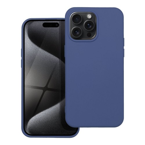 ΘΗΚΗ ΓΙΑ APPLE IPHONE 15 PRO MAX SILICONE BLUE