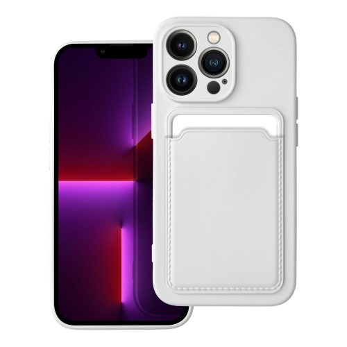 ΘΗΚΗ ΓΙΑ APPLE IPHONE 13 PRO FORCELL CARD WHITE