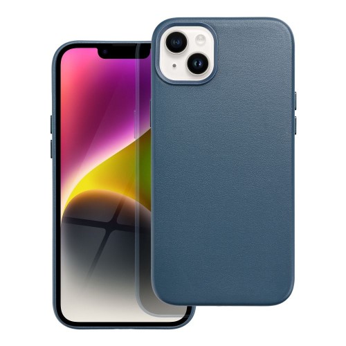 ΘΗΚΗ ΓΙΑ APPLE IPHONE 14 PLUS LEATHER BLUE