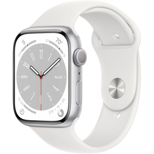 APPLE WATCH 8 45mm ALUMINIUM SILVER EU MP6N3