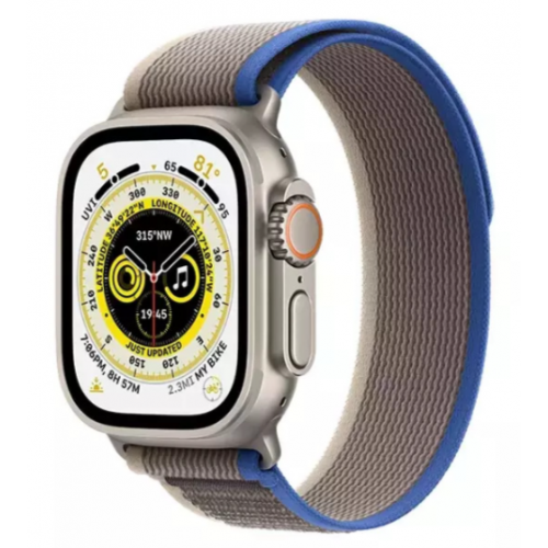 APPLE WATCH ULTRA 49mm TITANIUM TRAIL LOOP S/M BLUE/GREY EU MNHL3