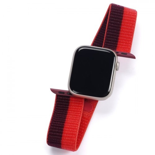 DUX DUCIS SPORT VERSION STRAP FOR APPLE WATCH 42/44/45mm CHERRYRED