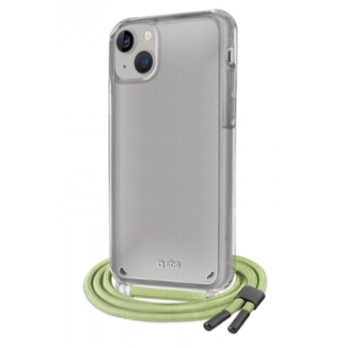 ΘΗΚΗ ΓΙΑ APPLE IPHONE 14 SBS NECKLACE STRAP BACKCOVER GREEN SCROPEIP1461G