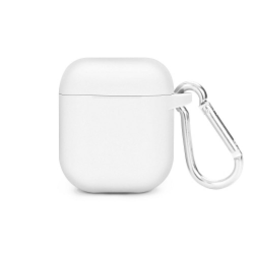 Θηκη για Apple Airpods Senso Silicone with Holder White SEBPG2WH