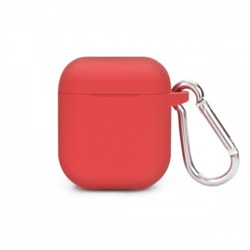 Θηκη για Apple Airpods Senso Silicone with Holder Red SEBPG2RH