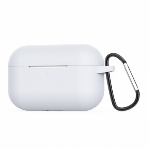 Θηκη για Apple Airpods Pro Senso Silicone Case with Holder White SEBAIRPROW