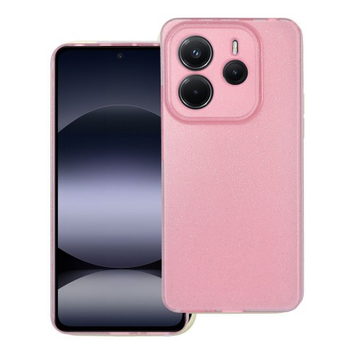 ΘΗΚΗ ΚΙΝ. ΤΗΛ. XIAOMI REDMI NOTE 14 5G CLEAR BLINK 2mm PINK