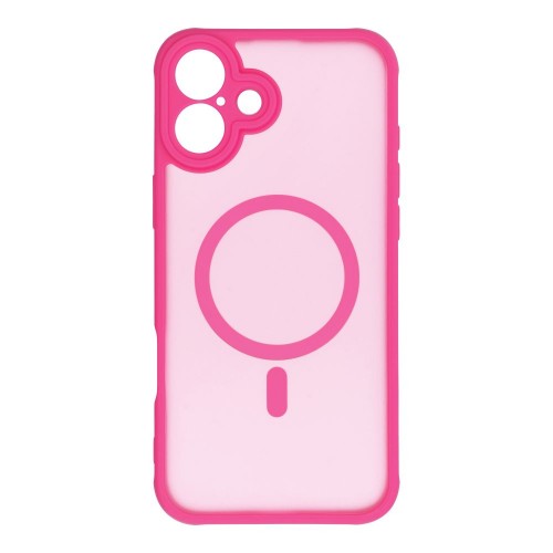 ΘΗΚΗ ΚΙΝ. ΤΗΛ. MAG COVER FULL MATE MAGSAFE COMPATIBLE APPLE IPHONE 16 PINK