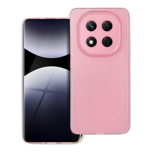 ΘΗΚΗ ΚΙΝ. ΤΗΛ. XIAOMI REDMI NOTE 14 PRO 5G / 14 PRO PLUS 5G CLEAR BLINK 2mm PINK