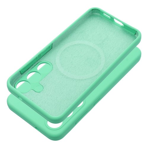 ΘΗΚΗ ΚΙΝ. ΤΗΛ. SILICONE MAG COVER SAMSUNG S25 PLUS MINT