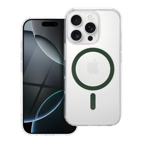 DROP GLUE COLORFUL RING MAG COVER COMPATIBLE WITH MAGSAFE FOR SAMSUNG A36 DARK GREEN