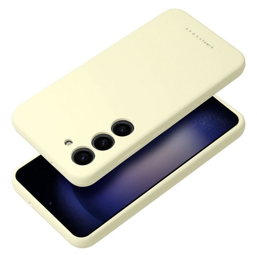 ΘΗΚΗ ΚΙΝ.ΤΗΛ. SAMSUNG A56 5G ROAR CLOUD SKIN LIGHT YELLOW
