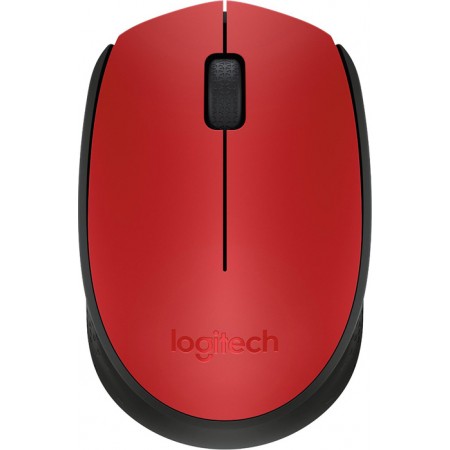 MOUSE LOGITECH M171 WIRELESS RED 910-004641