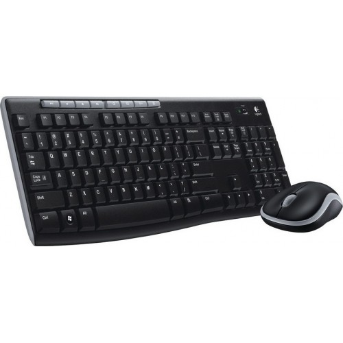 LOGITECH WIRELESS COMBO KEYBOARD MOUSE MK270 920-004509