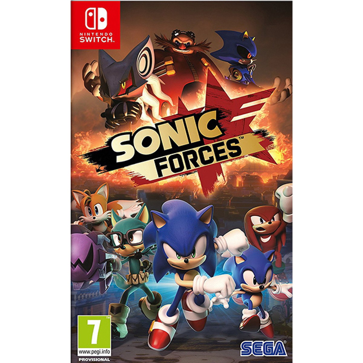 NINTENDO SWITCH SONIC FORCES GAME