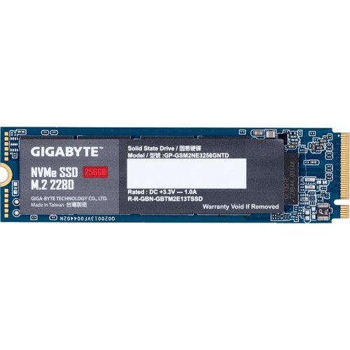SSD GIGABYTE 256GB PCIE M.2 GP-GSM2NE3256GNTD