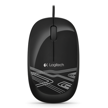 MOUSE LOGITECH M105 WIRED BLACK 910-002943